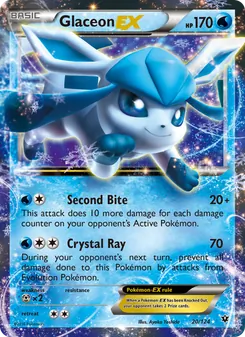 Kaart Glaceon EX
