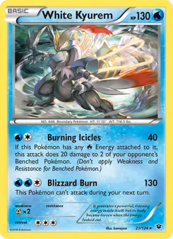 Kaart White Kyurem