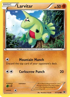 Kaart Larvitar