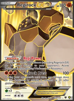 Kaart Regirock EX