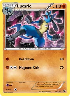 Kaart Lucario