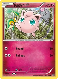 Kaart Jigglypuff