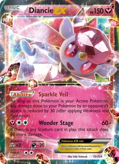 Kaart Diancie EX