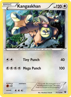 Kaart Kangaskhan