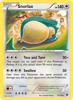 Kaart Snorlax