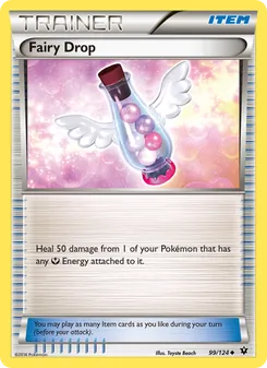Kaart Fairy Drop