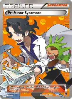 Kaart Professor Sycamore