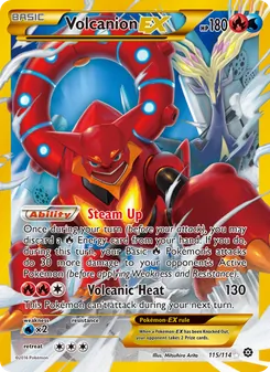 Kaart Volcanion EX