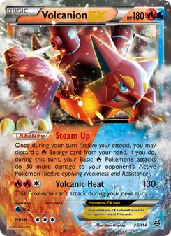 Kaart Volcanion EX