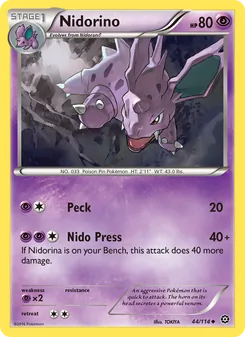 Kaart Nidorino