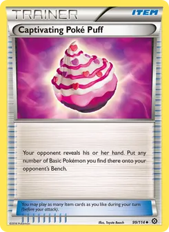 Kaart Captivating Poké Puff