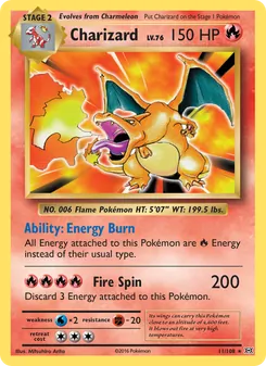 Kaart Charizard