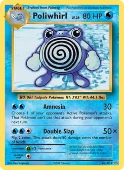 Kaart Poliwhirl