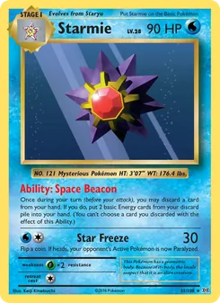 Kaart Starmie