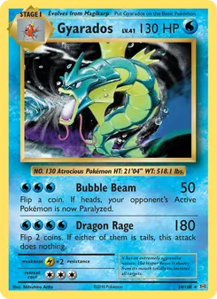 Kaart Gyarados