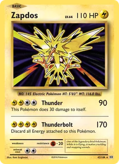 Kaart Zapdos