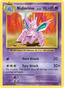 Kaart Nidorino