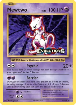 Kaart Mewtwo