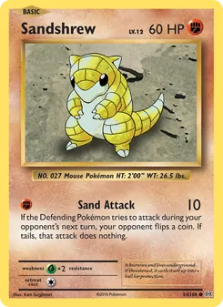 Kaart Sandshrew