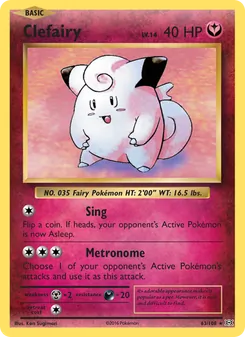 Kaart Clefairy