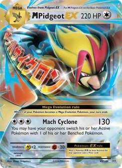 Kaart M Pidgeot EX