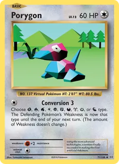 Kaart Porygon
