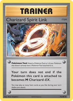 Kaart Charizard Spirit Link