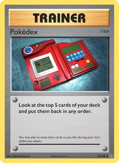 Kaart Pokédex