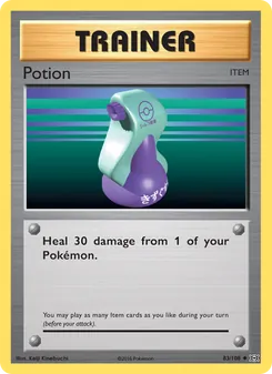 Kaart Potion