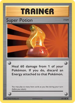 Kaart Super Potion