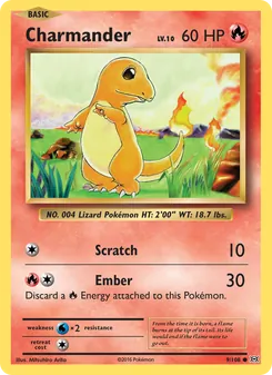 Kaart Charmander