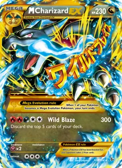 Kaart M Charizard EX