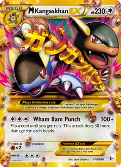 Kaart M Kangaskhan EX