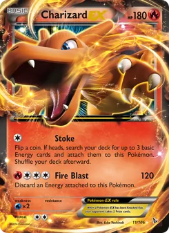 Kaart Charizard EX