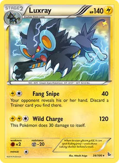 Kaart Luxray