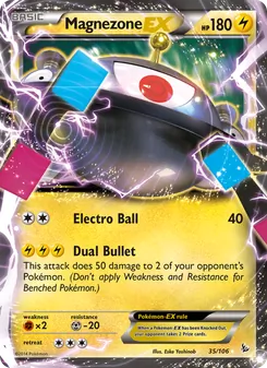 Kaart Magnezone EX