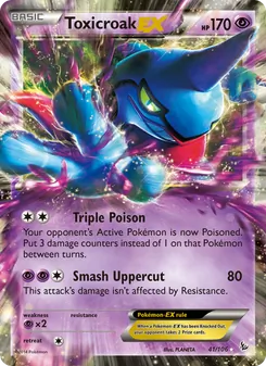 Kaart Toxicroak EX
