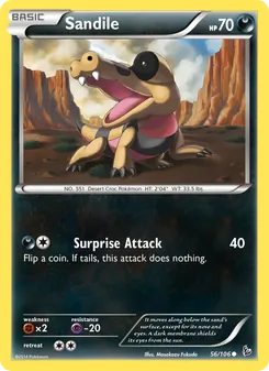 Kaart Sandile