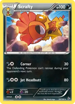 Kaart Scrafty