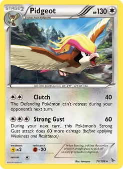 Kaart Pidgeot
