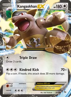 Kaart Kangaskhan EX