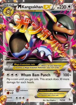 Kaart M Kangaskhan EX