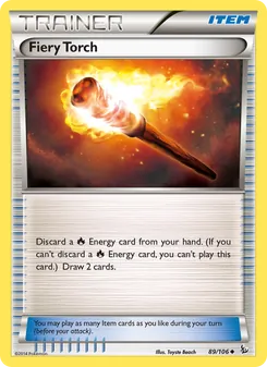 Kaart Fiery Torch