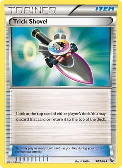 Kaart Trick Shovel