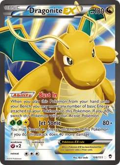Kaart Dragonite EX