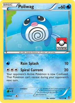 Kaart Poliwag
