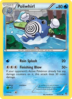 Kaart Poliwhirl