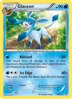 Kaart Glaceon