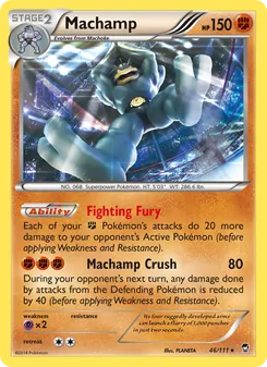 Kaart Machamp