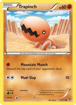 Kaart Trapinch